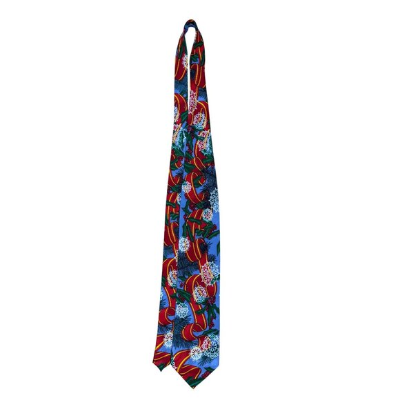 Ruch Lindenthal Mens Multicolor Polyester Holiday-Themed Tie 57" - Picture 6 of 7